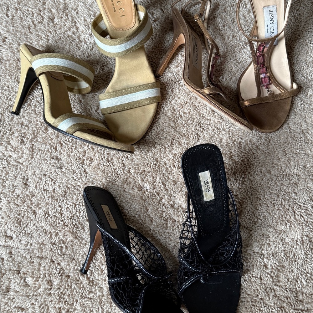 Authentic Designer Heels Size - image 1